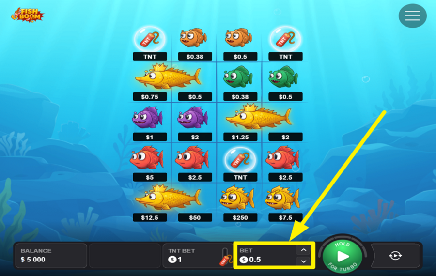 Fish Boom FAI LA TUA SCOMMESSA.