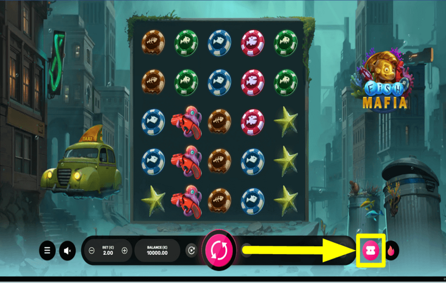 Fish Mafia COLLECT BONUSES.