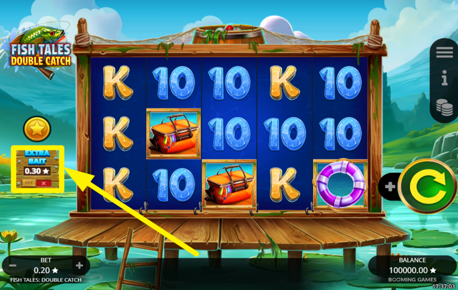 Fish Tales Double Catch ACTIVEZ L'APPÂT SUPPLÉMENTAIRE.