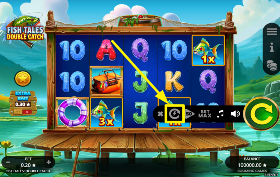 Fish Tales Double Catch ÉLEVEZ LE TEMPO.