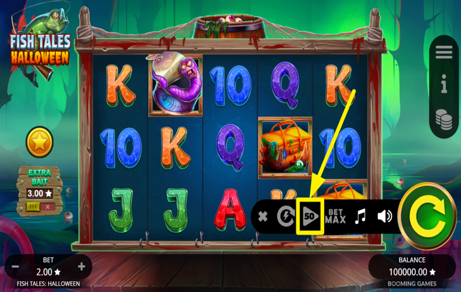 Fish Tales Halloween ATTIVA LA GIOCO AUTOMATICO.