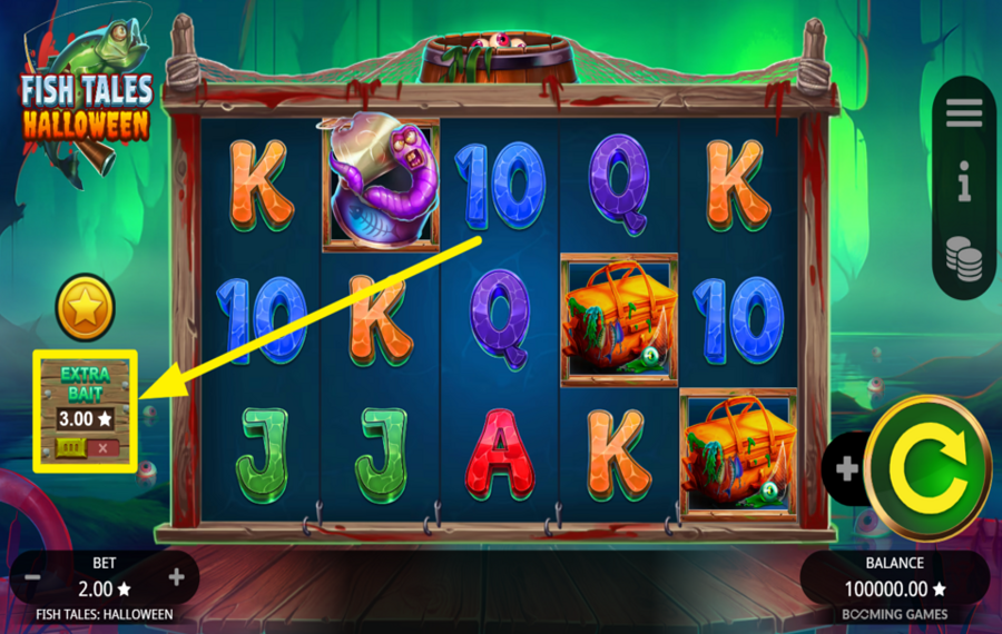 Fish Tales Halloween APPROFITTA DELLA FUNZIONE ESCA EXTRA.