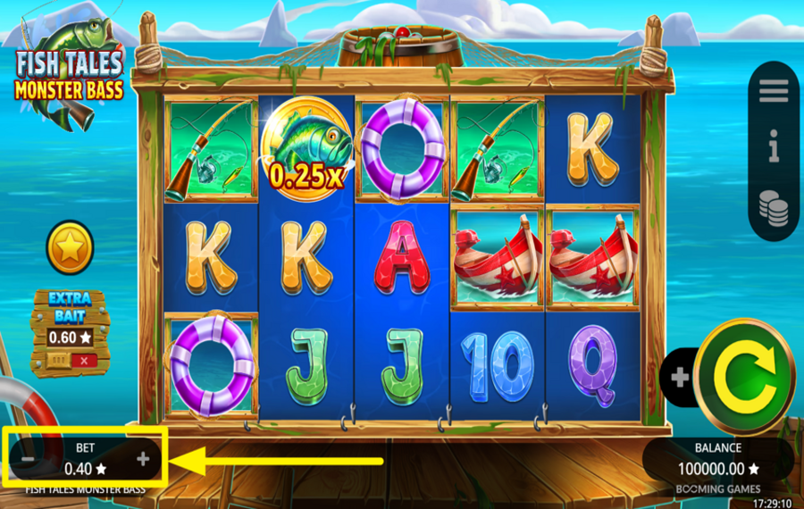 Fish Tales Monster Bass SCEGLI LA TUA SCOMMESSA.
