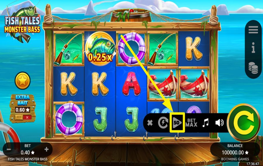 Fish Tales Monster Bass AVVIA SPIN AUTOMATICI.