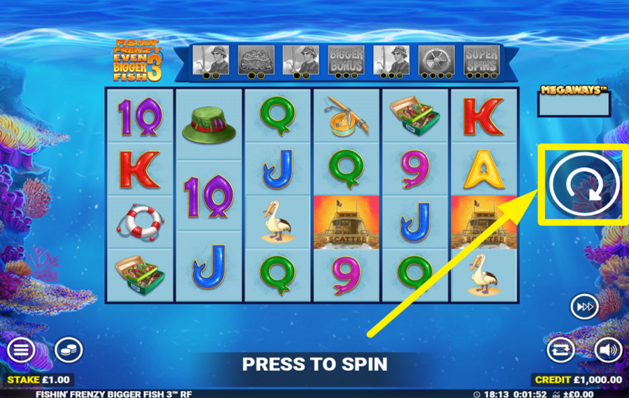 Fishin Frenzy Even Bigger Fish 3 Rapid Fire Jackpots TOURNEZ POUR RÉUSSIR !