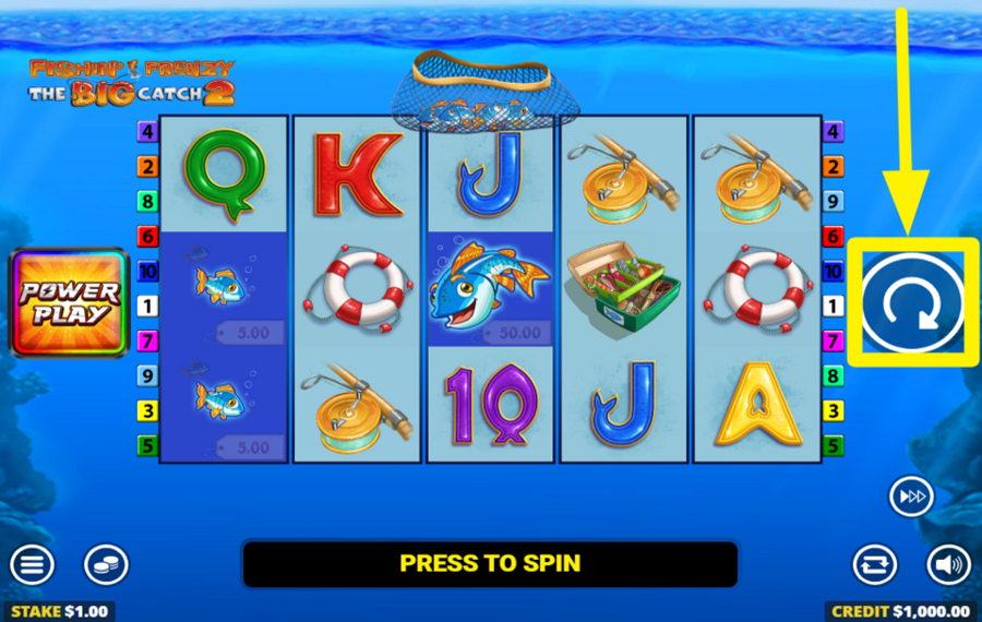 Fishin Frenzy The Big Catch 2 STARTEN SIE DIE ROLLEN-ACTION!