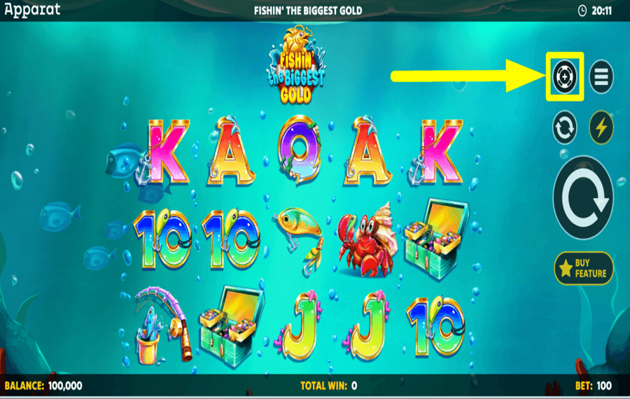 Fishin the Biggest Gold DETERMINE THE STAKE.