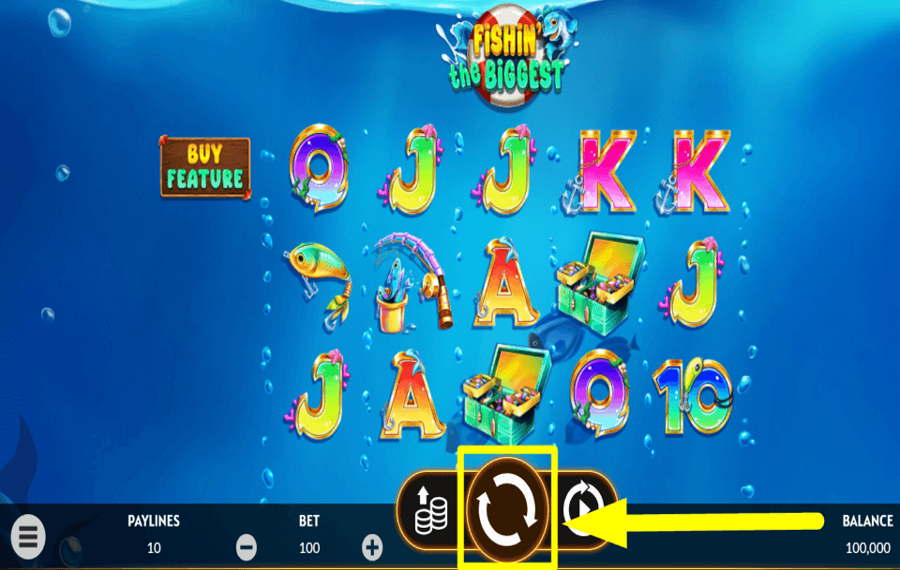 Fishin The Biggest STARTE DAS SPIEL.