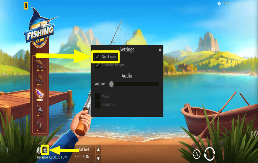 Fishing Club CONTROLLA IL RITMO.
