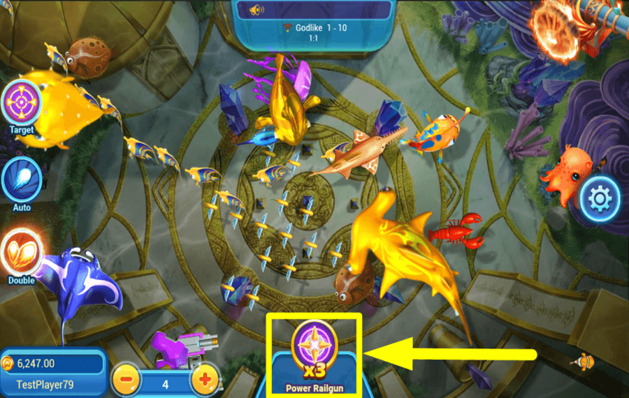 Fishing Legend ACTIVEZ LES TIRS PUISSANTS.