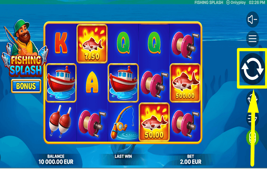 Fishing Splash JAGE DEN PREIS.