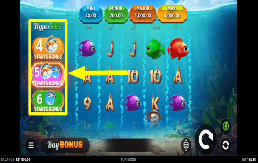 Fishline Loot Hold and Win УСТАНОВИТЕ ГИПЕРСТАВКУ.