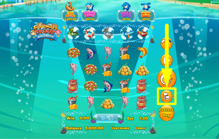 Fishmongers Frenzy Big Catch CHOISISSEZ VOTRE PARI.