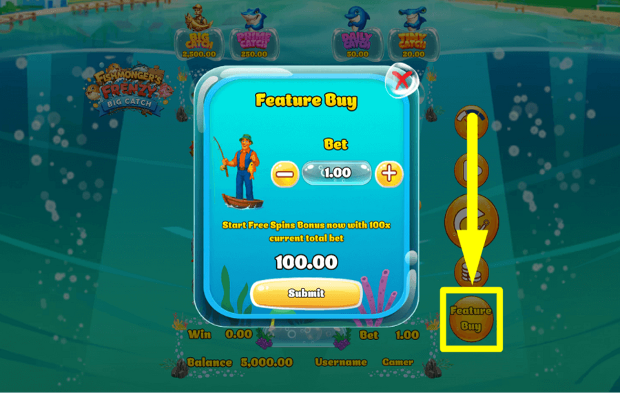 Fishmongers Frenzy Big Catch RÉCLAMEZ LE BONUS.