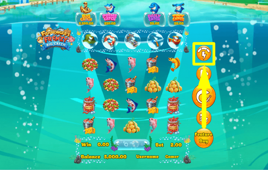 Fishmongers Frenzy Big Catch CONTRÔLEZ LA VITESSE.