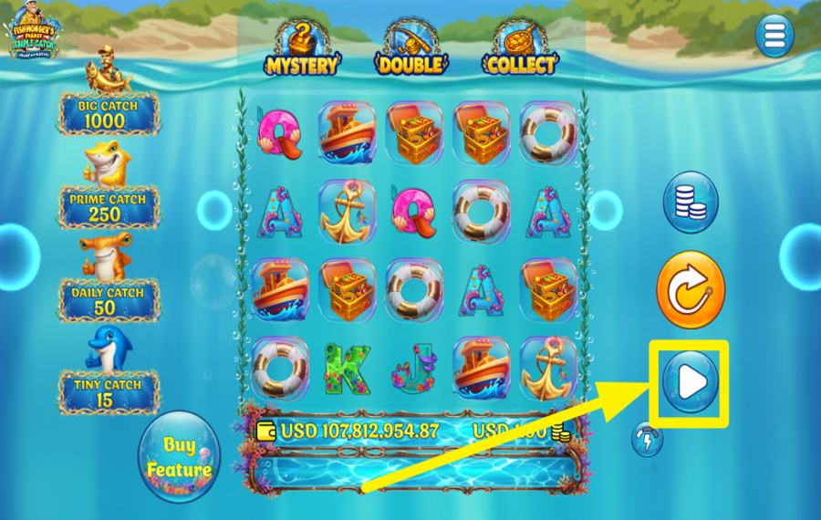 Fishmongers Frenzy Triple Catch Hold and Win ВКЛЮЧИТЬ АВТОИГРУ.