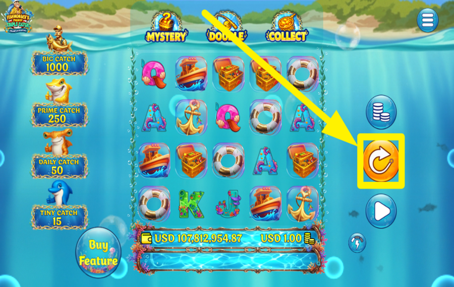 Fishmongers Frenzy Triple Catch Hold and Win Крутись ради успеха!
