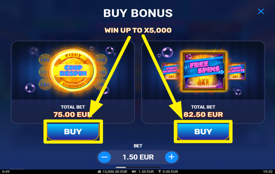 Fishy Business DESBLOQUEA FUNCIONES ADICIONALES.