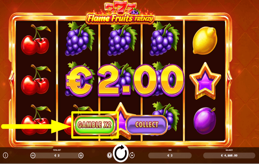 Flame Fruits Frenzy METTEZ EN JEU VOS RÉCOMPENSES.