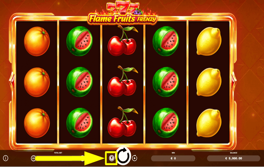 Flame Fruits Frenzy ACCÉLÉREZ LE RYTHME.