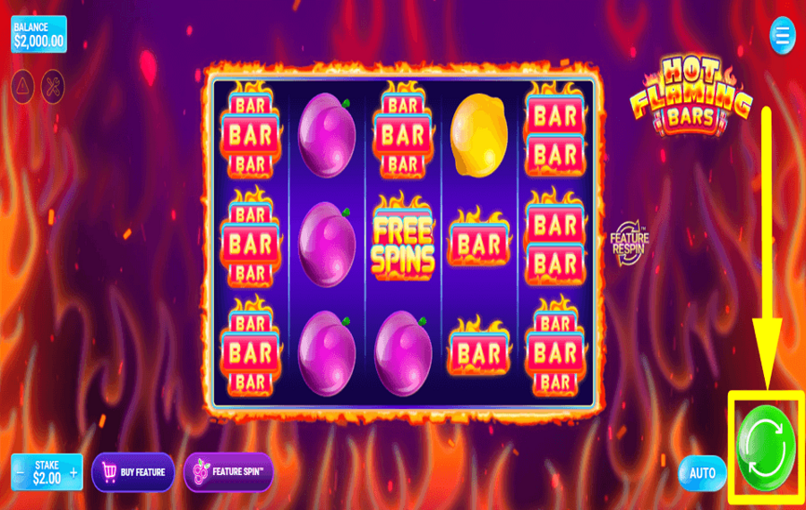 Flaming Bars SPIELEN SIE DAS SPIEL.