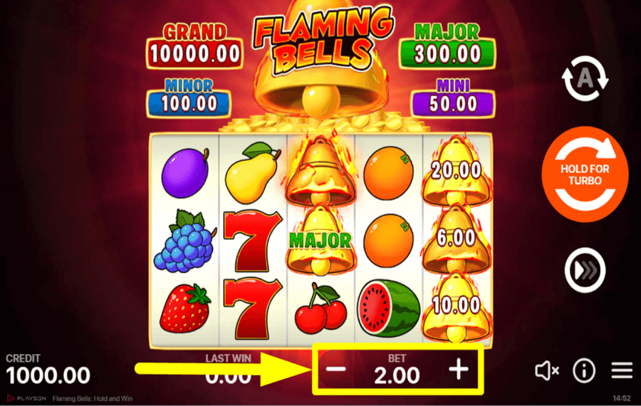 Flaming Bells Hold and Win DECIDE TU APUESTA.