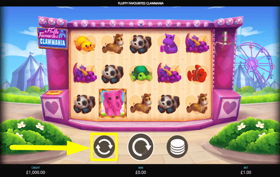 Fluffy Favourites Clawmania AUTOMATISEZ LES TOURS.