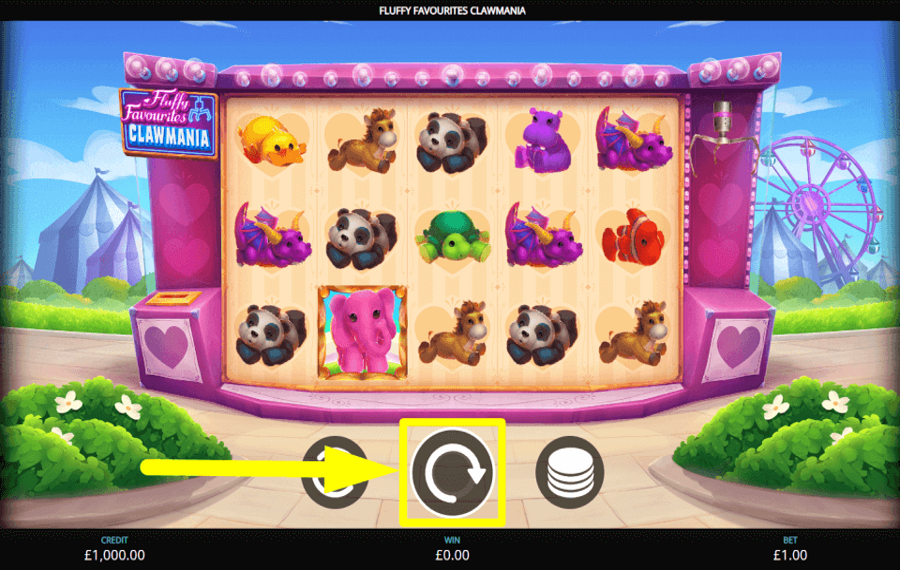 Fluffy Favourites Clawmania FAITES UN TOUR.