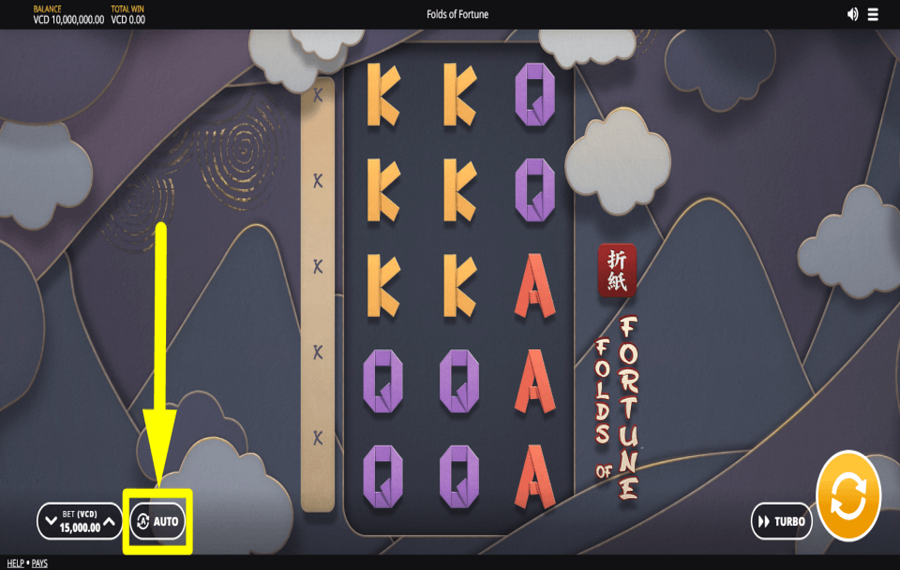 Folds of Fortune ELIGE REPRODUCCIÓN AUTOMÁTICA.