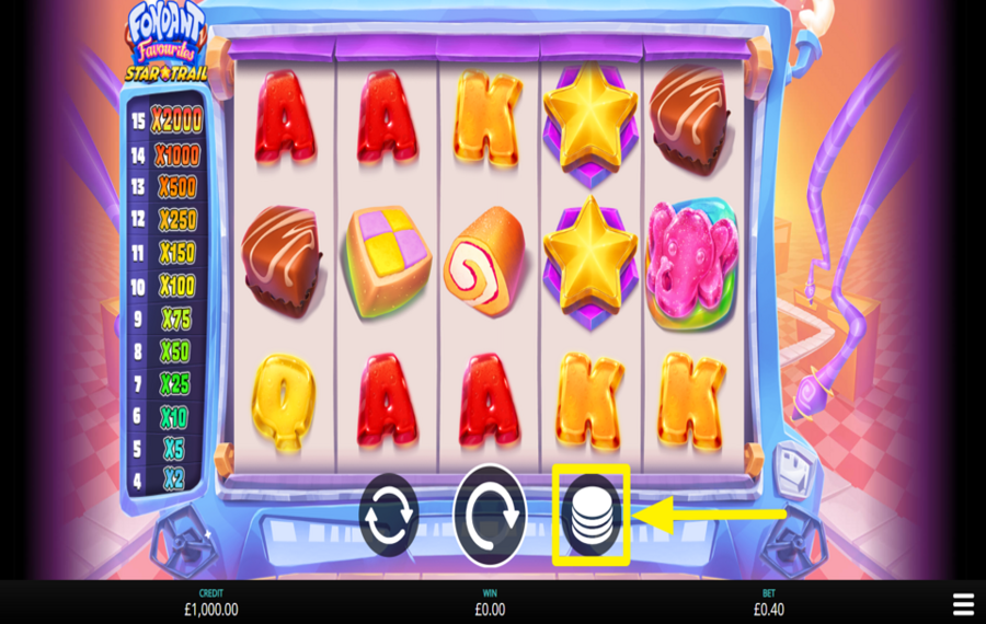 Fondant Favourites Star Trail SPECIFY YOUR WAGER.