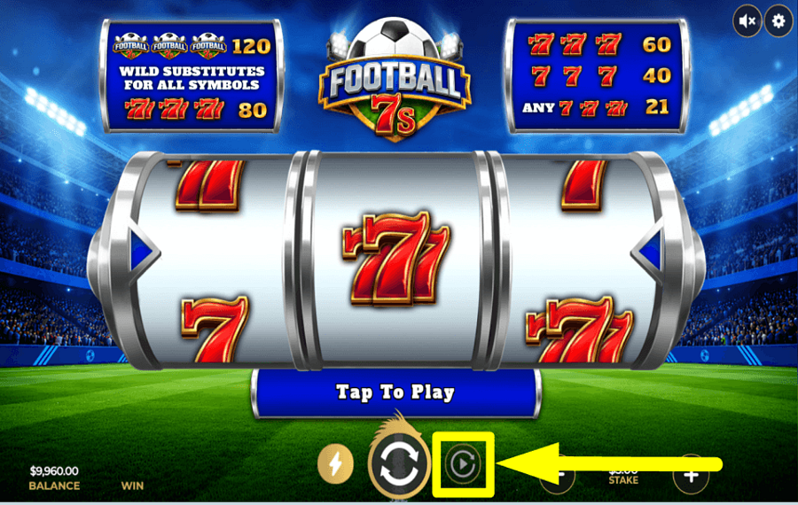 Football 7s ВКЛЮЧИТЬ АВТОВОСПРОИЗВЕДЕНИЕ.