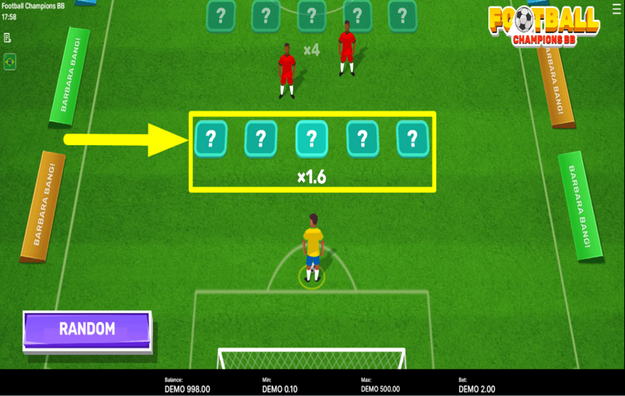 Football Champions BB PLAY FOR POINTS.