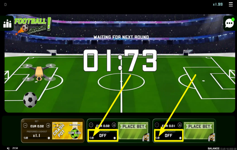 Football Crash ВОСПОЛЬЗУЙТЕСЬ АВТОМАТИЧЕСКИМ ВЫВОДОМ СРЕДСТВ.