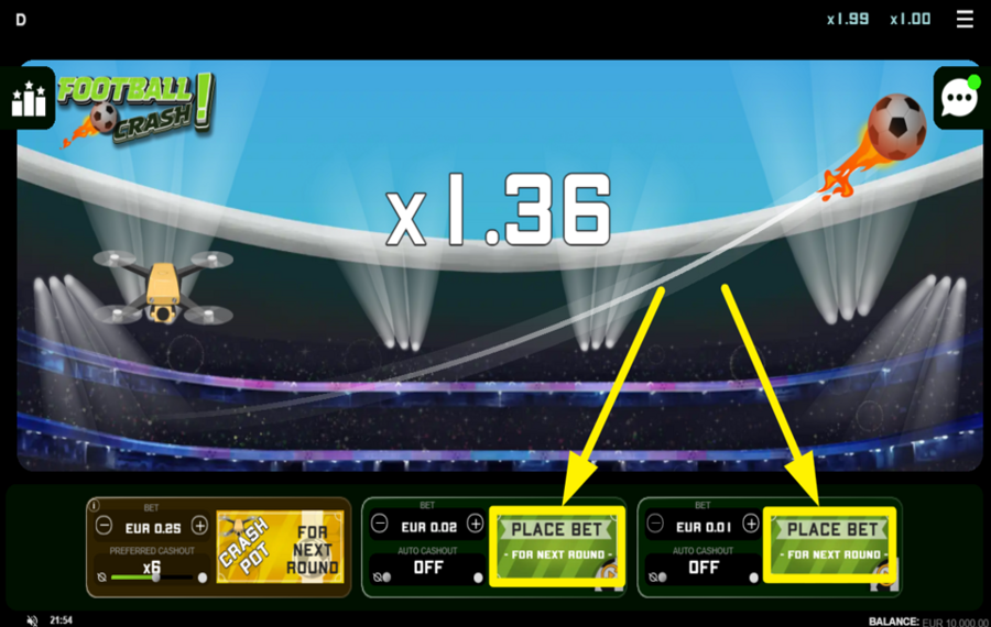 Football Crash ВСТУПАЙТЕ В ДЕЙСТВИЕ!