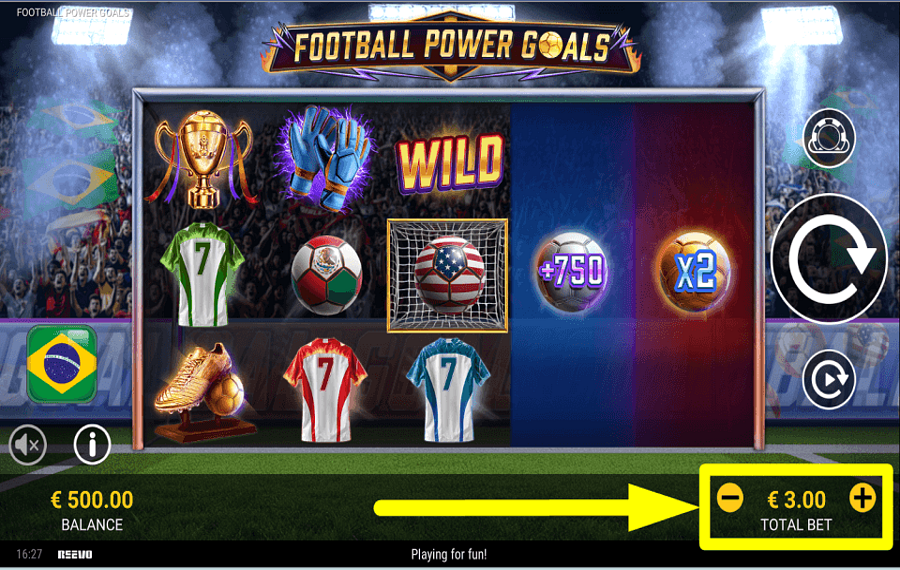 Football Power Goals ВЫБЕРИТЕ СВОЮ СТАВКУ.