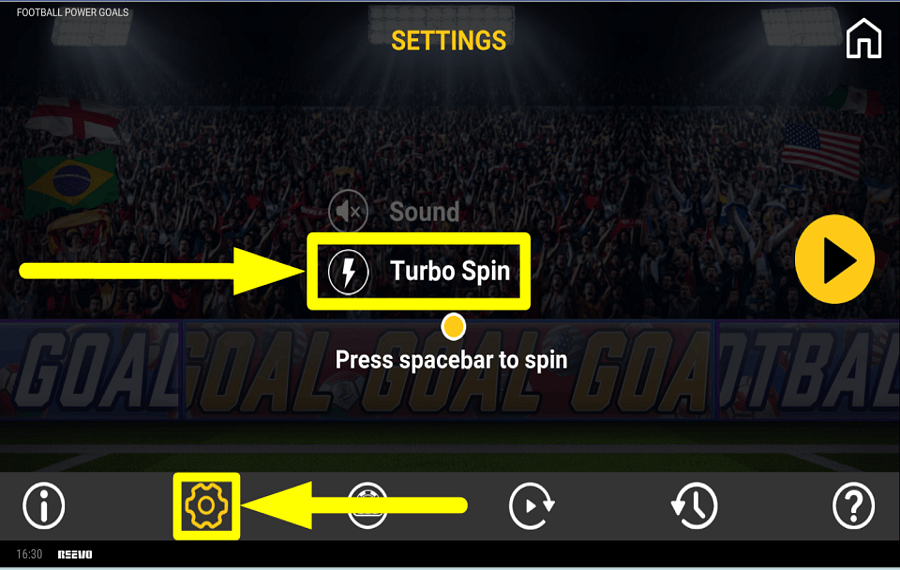 Football Power Goals КОНТРОЛИРУЙТЕ ТЕМП.