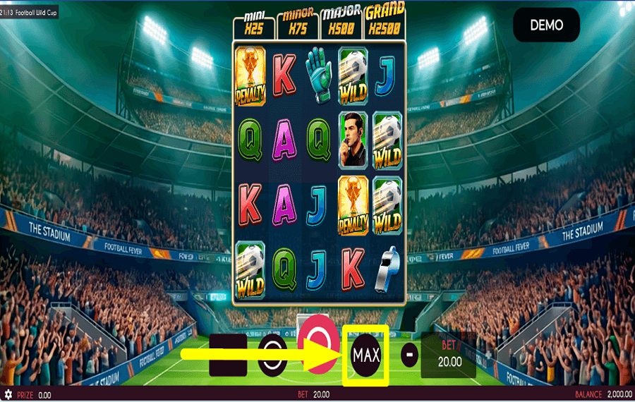 Football Wild Cup ПОВЫСЬТЕ СТАВКИ.