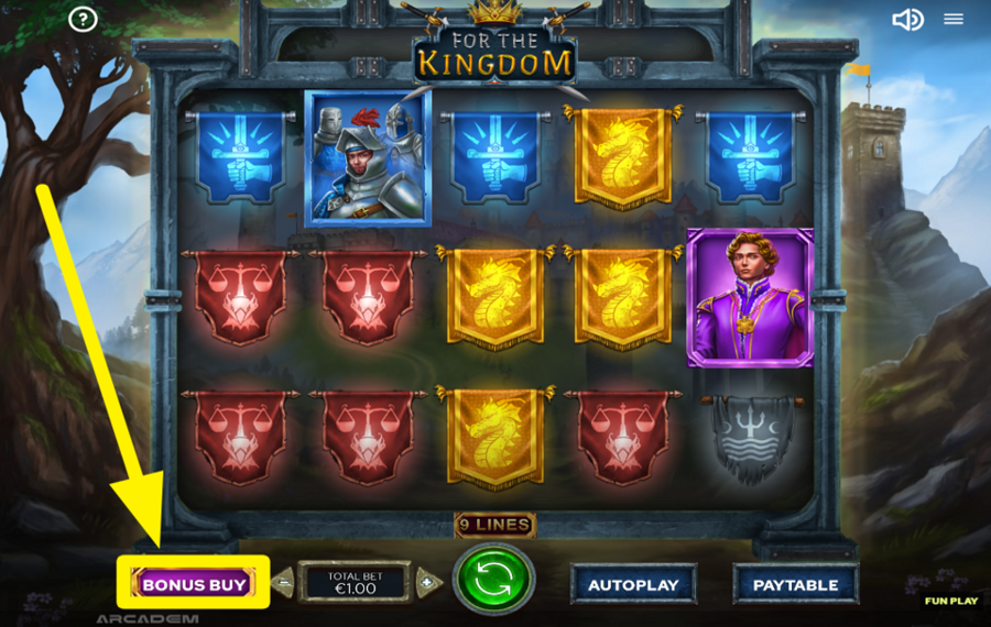 For The Kingdom КУПИТЬ БОНУСНУЮ ФУНКЦИЮ.