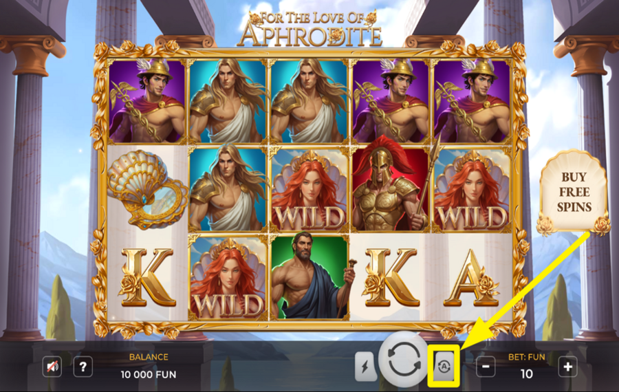 For the Love of Aphrodite ACTIVER LA LECTURE AUTOMATIQUE.