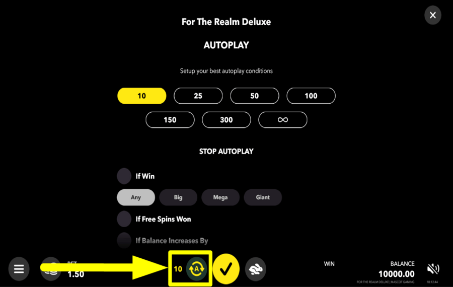 For the Realm Deluxe CONTINUA AUTOMATICAMENTE.