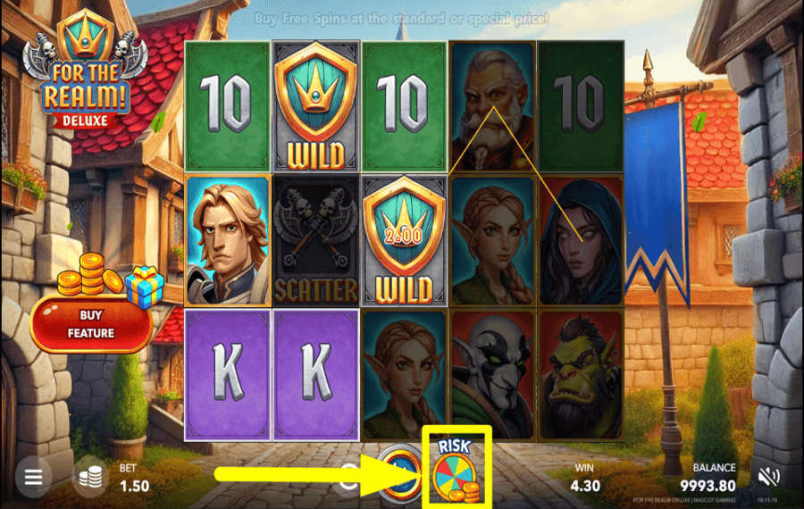 For the Realm Deluxe VALUTA L'OPZIONE DEL GIOCO D'AZZARDO.