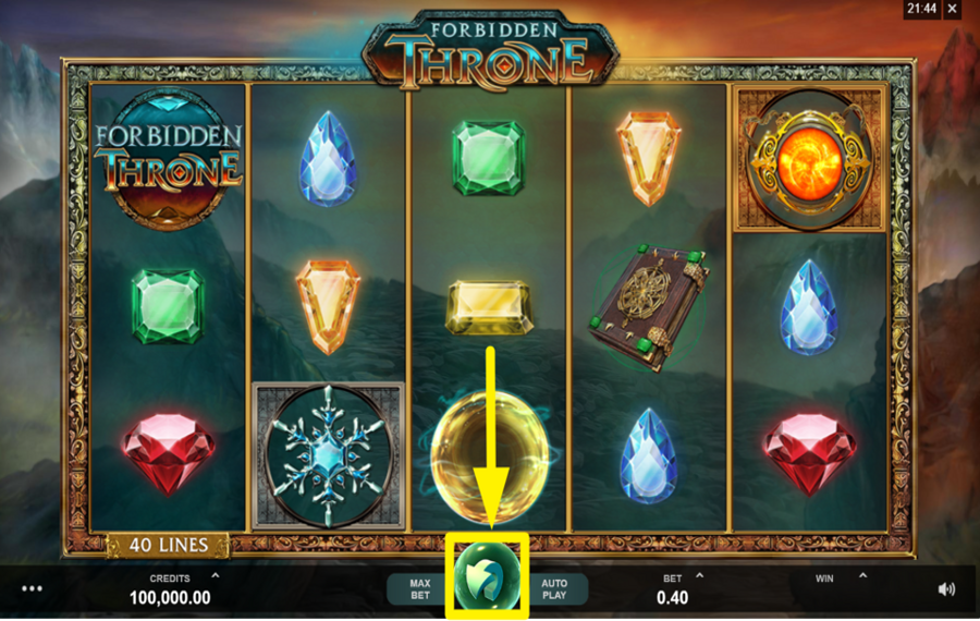 Forbidden Throne ENTREZ DANS L'ACTION.