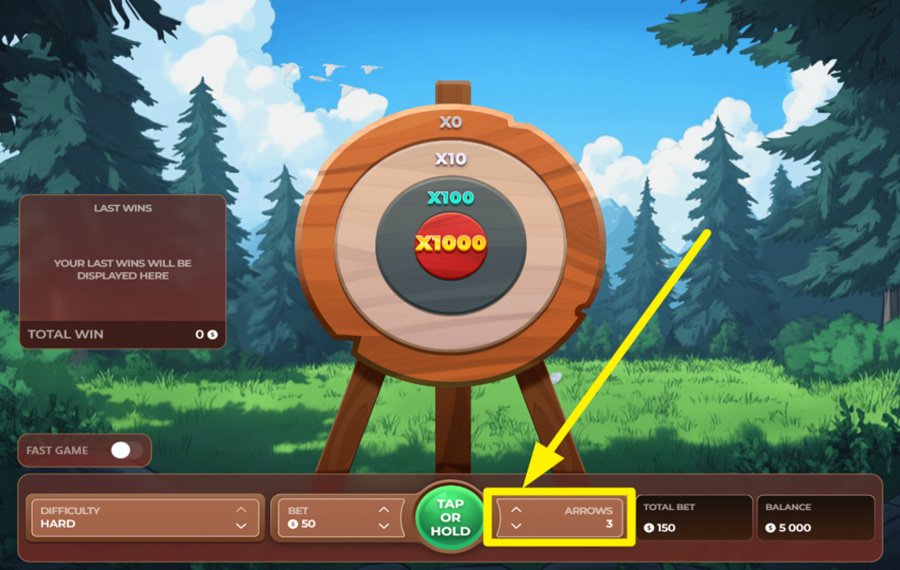 Forest Arrow CHOISISSEZ VOS FLÈCHES.