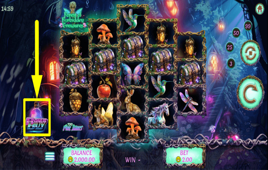 Forest of Forbidden Treasures KAUFEN SIE DEN BONUS.
