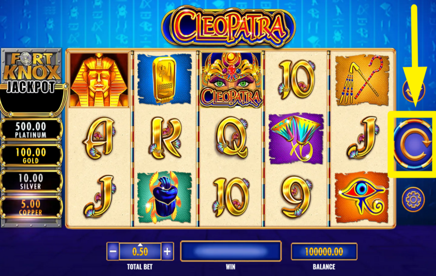 Fort Knox Cleopatra PARTICIPEZ AU PLAISIR!