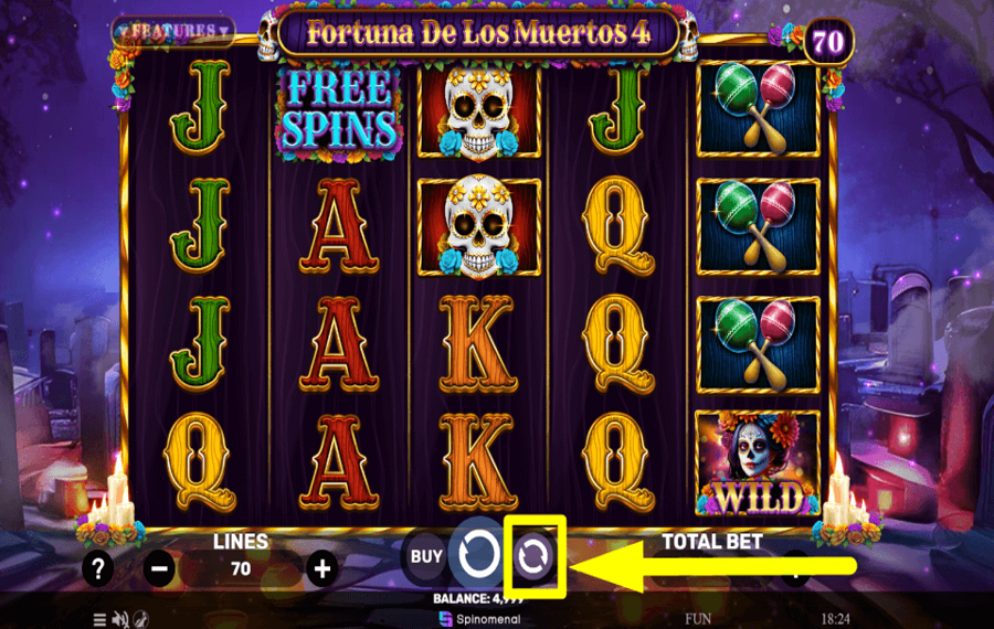 Fortuna De Los Muertos 4 APPLIQUER LA LECTURE AUTOMATIQUE.