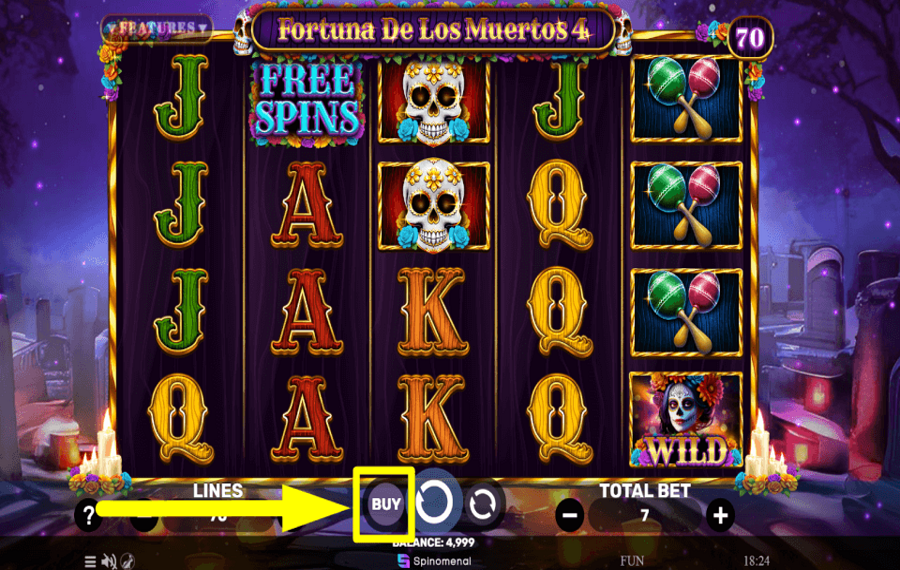 Fortuna De Los Muertos 4 OBTENEZ DES TOURS SUPPLÉMENTAIRES.