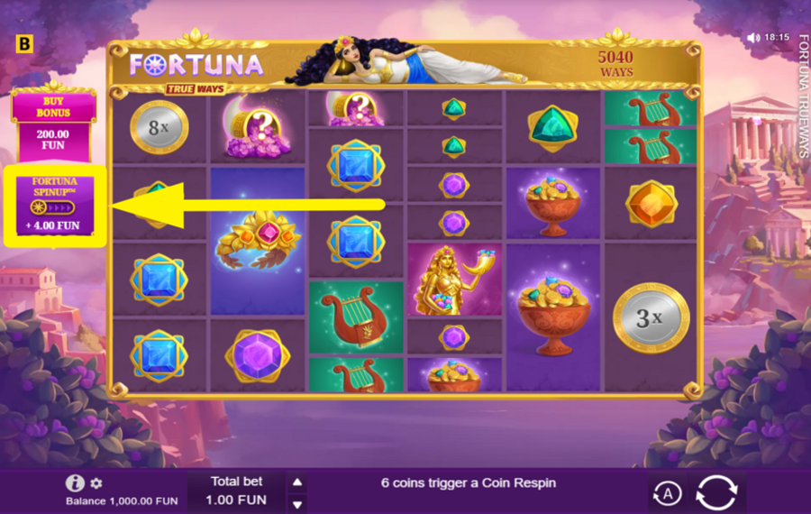 Fortuna Trueways ACTIVER FORTUNA SPINUP.