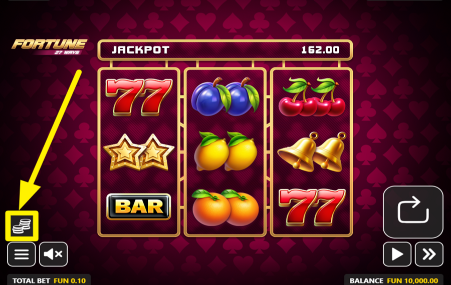 Fortune 27 Ways ASSIGN A BET VALUE.