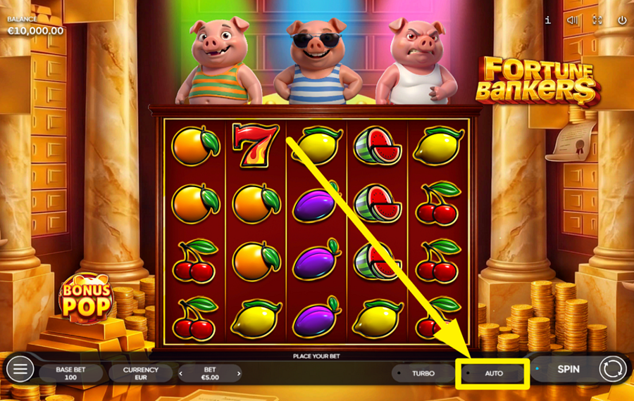 Fortune Bankers UTILIZE AUTOPLAY.